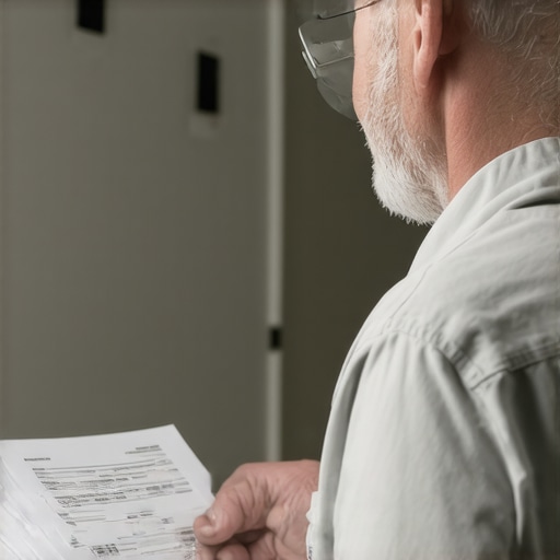 Contractor reviewing permits and drywall project plans