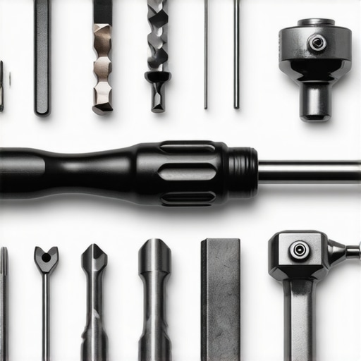 Collection of high-quality construction tools laid out for maintenance and use