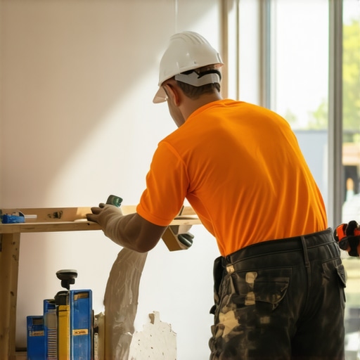 Drywall Installation Process Drywall sheets being installed in a home ceiling