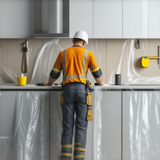 Stop Dust from Spreading During Kitchen Demolition Using This Negative Pressure Trick