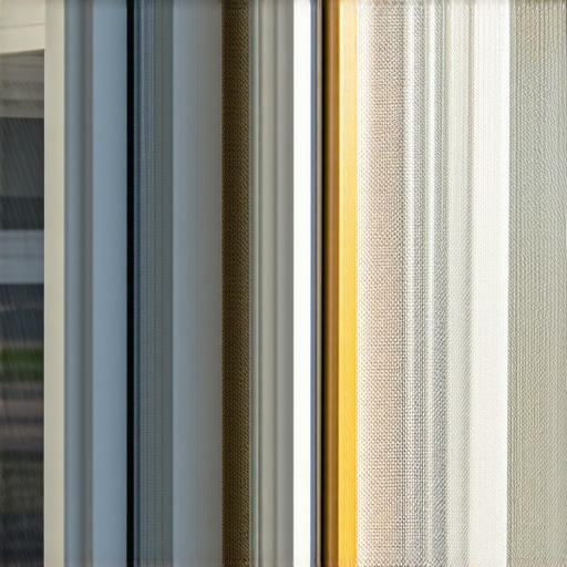 Close-up image showing fiberglass mesh tape reinforced around a window frame during drywall finishing.