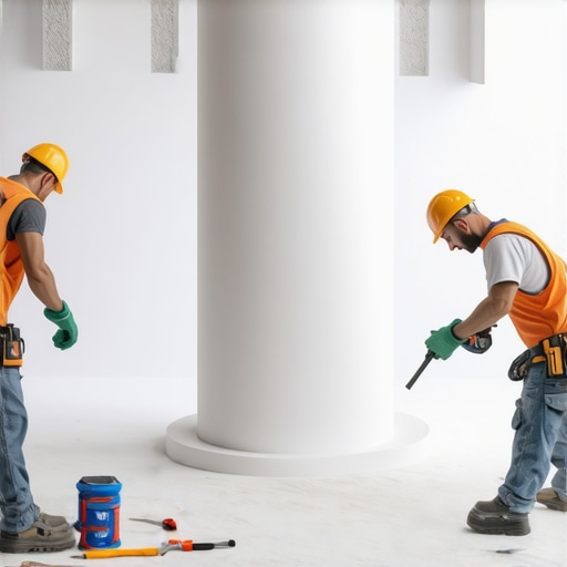 How to Drywall Around a Round Column Without Specialized Sheets