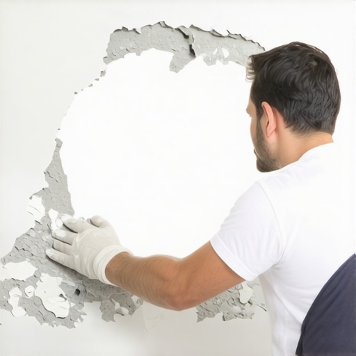 How to Patch Large Holes Without Using Wood Backing