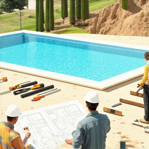 How to get your pool permit approved on a sloped lot