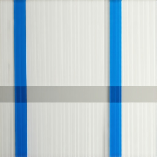 Close-up of vapor barrier installation on drywall with sealing tape and staples
