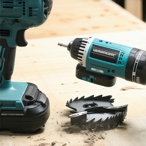 Professional drywall tools for long-lasting results A set of high-quality drywall tools including a cordless drill and saw, ready for remodeling work.