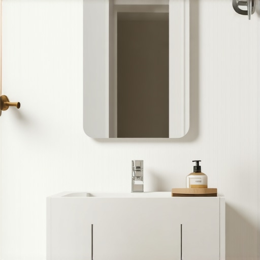 Stop vanity wobbling with this simple wall-mount fix