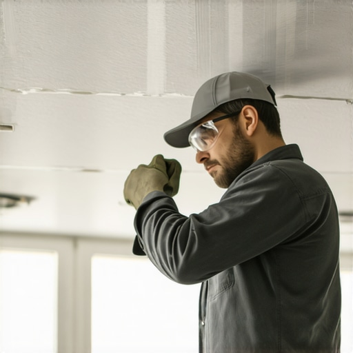 The Best Way to Tape Ceilings Without Getting Mud in Your Eyes