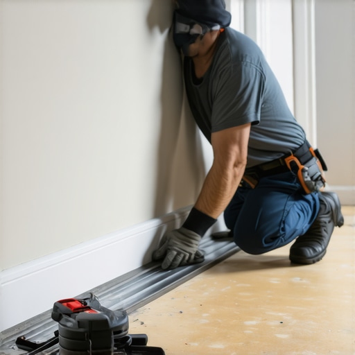The Drywall Hack for Perfectly Level Baseboard Installation