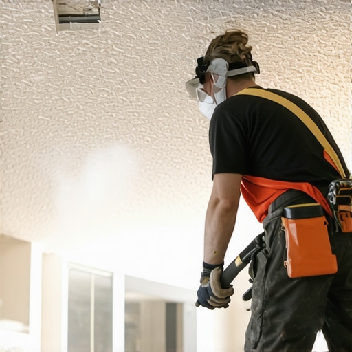 The Easiest Way to Remove Old Popcorn Ceilings Safely