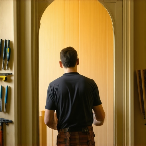 The Secret to Perfectly Smooth Arched Doorways