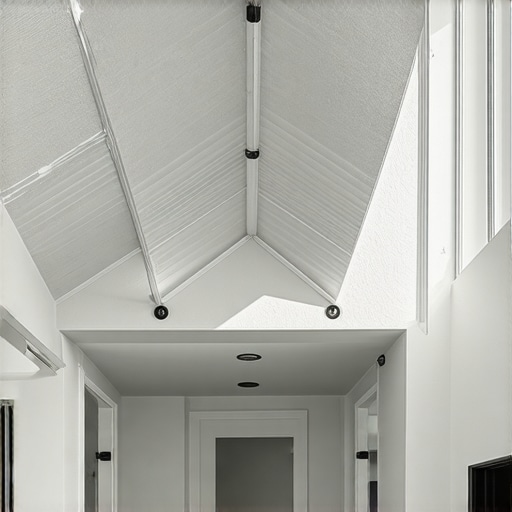 The Taping Hack for Perfectly Straight Vaulted Ceiling Peaks