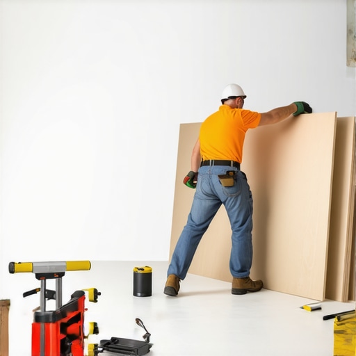 The Trick to Hanging Drywall Solo Without a Lift