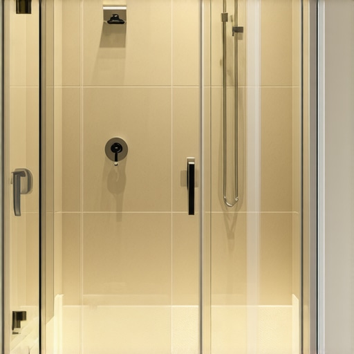 The framing trick for extra-wide walk-in shower doors