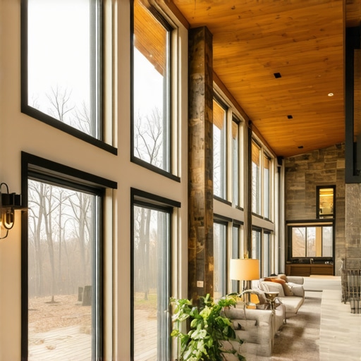 The structural move that allows for vaulted living room ceilings