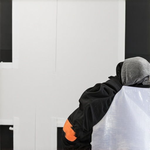 Drywall professional applying tape and mud to joints