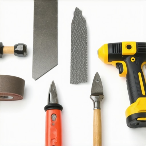 Essential drywall tools for longevity. Close-up image of professional drywall tools used by experienced contractors.