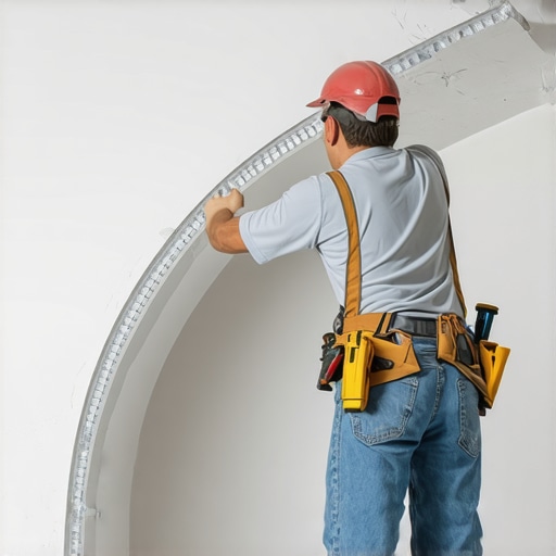 How to Finish Drywall Around Curved Walls Without Kinking the Bead