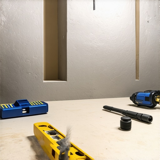 Close-up of foam insulation being installed to reduce heat transfer in a basement wall