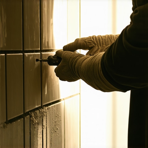 The Easiest Way to Remove Old Thinset During a Bathroom Demo