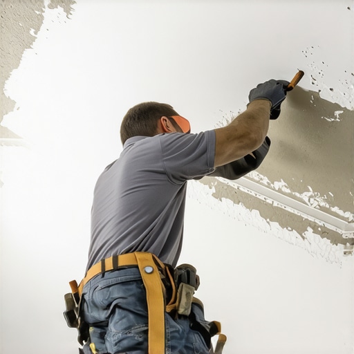 The Mudding Move for Perfectly Flat Ceiling Joints