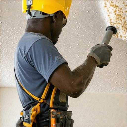 The Only Way to Sand a Popcorn Ceiling Safely