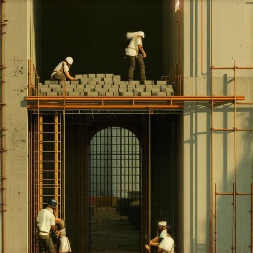 The framing trick for building an archway that looks symmetrical