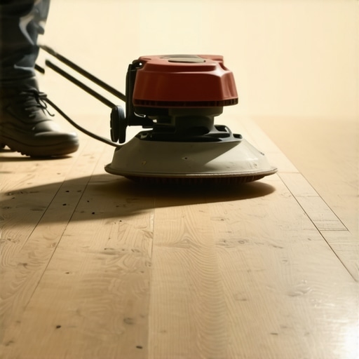 The diagonal sanding move that levels uneven floorboards without over-thinning the wood