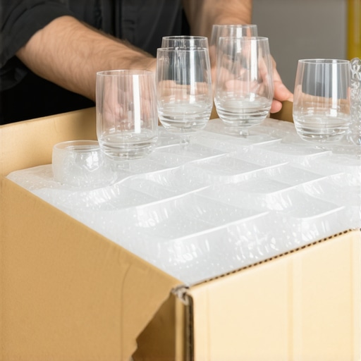 The specific packing technique that prevents fragile items from shifting with Alamo Ranch moving services